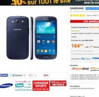 Bon plan smartphone : galaxy s3 value edition à 184 euros ( quad core, 1.5 go de mémoire vive)