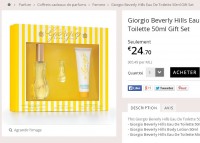 Bon plan parfum : Coffret Giorgio Beverly Hills 50ml à 23.46 port inclus