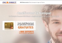 Bon plan banque: 80 euros offerts pour l’ouverture d’un compte courant chez ingdirect