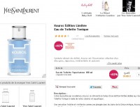Parfums : 40 pourcent de remise sur Kouros edition limitée à 33 euros le 100ml sur nocibe