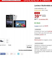 bon plan noel : 39 euros le baladeur multimedia android Kurio pour enfants