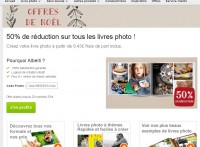 50 pourcent sur les livres photos sur Albelli jusqu’au 23 novembre