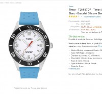Montre Timex hommes à 25 euros