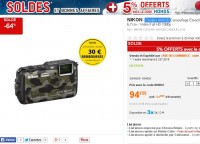 mega affaire : appareil photo nikon coolpix aw120 qui revient à 64 euros (contre plus de 200 )