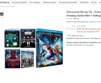 Bon plan Blu ray 3d  : pack 5 films à 50 euros, pack 3 films à 30 euros … le 5 novembre
