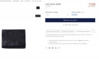 Portefeuille en cuir pas cher : 12.95 euros port inclus …