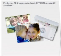 developpement photos : 75 tirages pour 5.99 euros port inclus