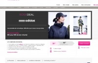 Bon d’achats Adidas à moitié prix : 30 euros le bon de 60