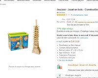 Baril de 200 planchettes JeuJura fabriquées en France à 21 euros