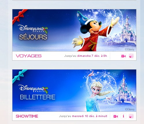 Bon plan Parc Disneyland : Billet pas cher