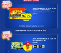 Carrefour deal 18 decembre : jeu labyrinthe à 10.95euros, tv 32 pouces à 149 euros