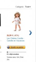 Offre poupée : Corolle Camille à 26.99 euros