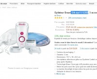 Epilateur braun silk epil 5 5280 à moins de 45 euros en vente flash