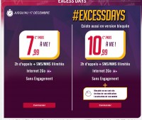 Bon plan forfait mobile : 7.99 euros par mois pour 2h / sms mms / 2go d’internet .. jusqu’au 22/12
