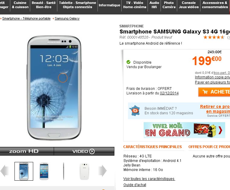 smartphone galaxy s3