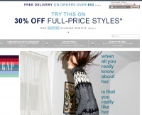 Gap : 30 pourcent de remise le 8 décembre