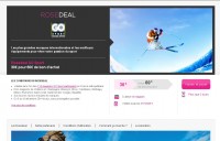 Go sport : bon d’achat de 60 euros à moitié prix