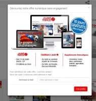 gratuit : 10 jours d’acces à la version numérique du journal Ouest France