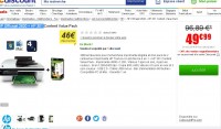 Imprimante pas chère : Hp Officejet 2620 + pack de cartouches qui revient à moins de 30 euros ..