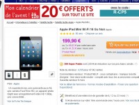 Ipad Mini à 179.9 euros le 7 décembre