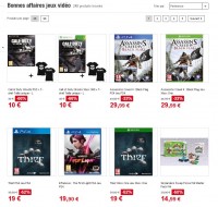 Jeux videos pas chers sur auchan.fr ( skylander, call of duty …)