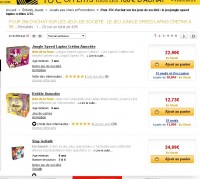 Bon plan jouets : jungle speed lapins crétins à 5 euros pour 25 euros d’achats en jeux de societés