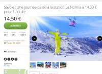 Forfait de ski journée à La NORMA à moitié prix pour toute la saison 2014-2015 .. et dans d’autres stations