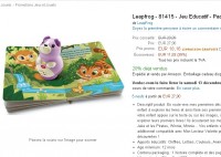 Bon plan jouet : livre interactif et lecteur violette de leapfrog à 18 euros (entre 27 et 40 ailleurs)