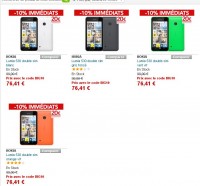 Smartphone nokia lumia 530 qui revient à 56 euros