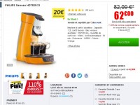 machine à café senseo  110 pourcent remboursée