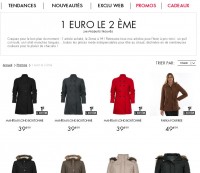 Mode femmes : 2eme article à 1 euro chez Mim
