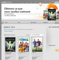 Jusqu’à 50 pourcent de remise sur des jeux pour pc en telechargement