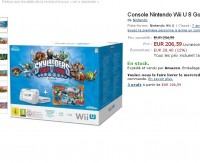 Baisse sur pack console Wii u 8go à 206 euros avec Skylander