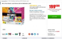 bon plan console wii u : pack wii u juste dance 2014 à 199.99  (et avec 20€ de reduction en plus si on achete autre chose)