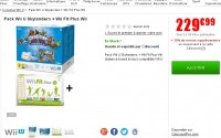 Pack nintendo wii u pas cher : 210 euros  le pack wii u skylander + wii fit