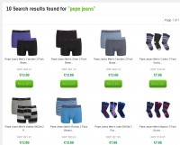 Chaussettes et boxers de la marque Pepe Jeans pas chers