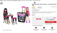 Bon plan jouet : pack deux poupées monster high + accessoires qui revient à 22.49 euros