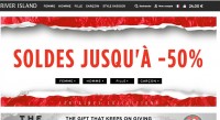 Soldes sur le site de la marque River Island : jeans à partir de 18 euros ..