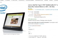 tablette lenova yoga tab 2 10 pouces à 229 euros le 15 decembre (quad core, 2go )