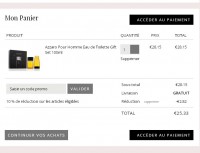 coffret eau de toilette