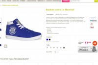 tres bonne affaire: baskets cuir us marshall pour hommes à 18 euros