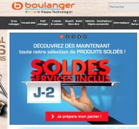 Boulanger .. voir et sélectionner les articles soldés à partir du 7 janvier
