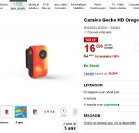 super prix  : camera action enfants à 17 euros port inclus