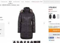 Doudoune Femmes Columbia à 68 euros