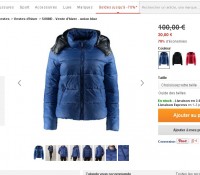 Doudoune Pepe Jeans pour femmes à 30 euros