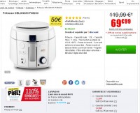 Super affaire : friteuse delongui 110 % remboursée … toujours dispo