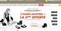 chaussures 3 paires