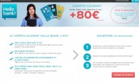 Bon plan banque:  80 euros offerts chez hello bank jusqu’au 31 mars 2015