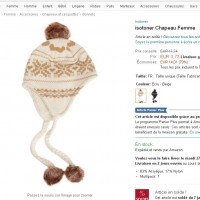 Super prix pour des bonnets, echarpes, gants de la marque ISOTONER .. entre 3 – 4 euros chacun