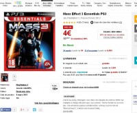 jeu Mass Effect 3 pour PS3 à 4 euros